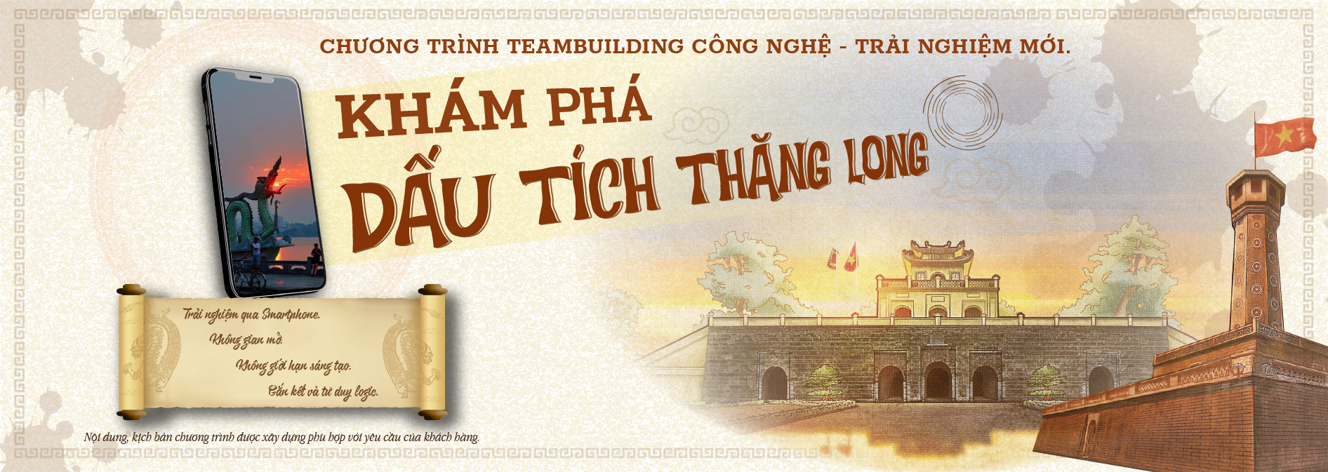 TEAMBUILDING CÔNG NGHỆ - KHÁM PHÁ DẤU TÍCH THĂNG LONG